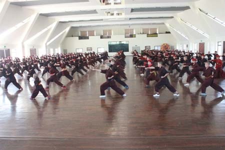 Các Sư ni Drukpa múa võ cổ truyền Việt Nam