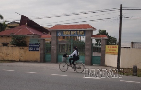Hải Phòng: Lạm chi hàng trăm triệu đồng quỹ hội phụ huynh - 1 Trường THPT Tô Hiệu (huyện Vĩnh Bảo, TP Hải Phòng).