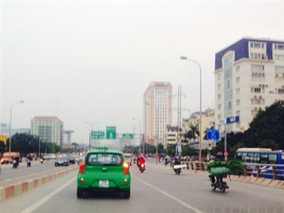 Người điều khiển taixi Mai Linh biển số 29A- 94207 đã có hành động đẹp. (Ảnh: Bảo Phong)