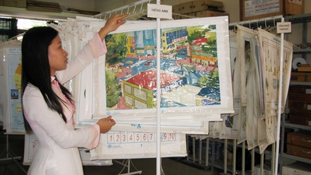 Trường ngoài công lập: Năm 2013 sẽ còn đìu hiu - 1 Nhiều trường ngoài công lập thiếu trầm trọng phòng học bộ môn.