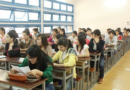 Thi theo phương thức “3 chung”, bổ sung một số điểm mới - 1 Thí sinh dự thi đại học năm 2012.
