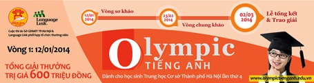 Háo hức trước thềm cuộc thi Olympic Tiếng Anh THCS lần thứ 4 - 6 Lịch trình cuộc thi Olympic tiếng Anh lần thứ 4.