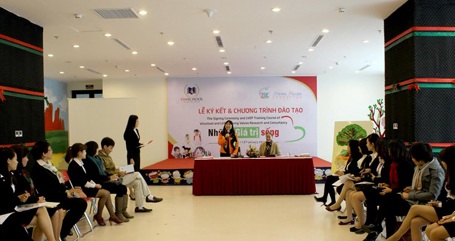 Lễ ký kết hợp tác giữa Vinschool và Trung tâm nghiên cứu và tư vấn về giá trị sống (LVRC).