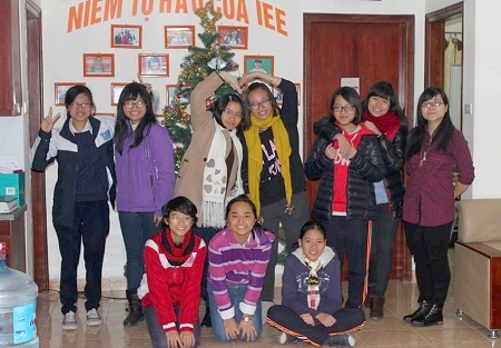 Hội thảo chia sẻ bí quyết chinh phục bài thi SAT - 1 Hình ảnh học viên của khóa SAT tại IEE.