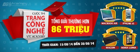 Thi trạng công nghệ “ rinh” quà khủng công nghệ - 1 Cuộc thi trạng công nghệ