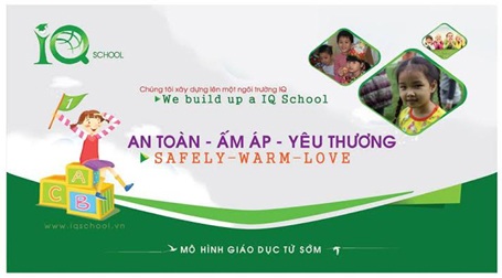 Trường Mầm non Quốc tế IQ - Điểm sáng của Mô hình giáo dục từ sớm