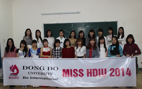 Ấn tượng tài năng nữ sinh HDIU - 4 Gương mặt nổi bật của các thí sinh tài năng HDIU 2014.