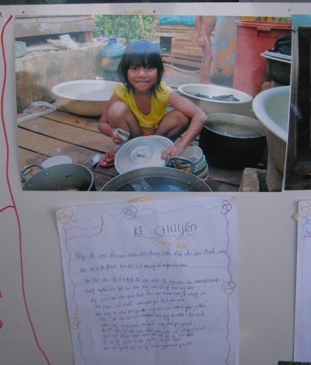 Bức ảnh của em Sầm A Huy (