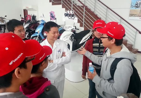 Trường Đại học Kinh tế - ĐHQGHN tuyển sinh thêm chương trình đào tạo mới - 2 Trải nghiệm của sinh viên ĐHKT tại Công ty Honda Việt Nam