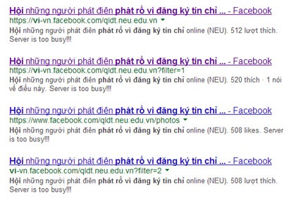 Khổ sở thức trắng đêm đăng kí tín chỉ online - 2 Sinh viên than trời vì đăng kí tín chỉ trên mạng Internet.