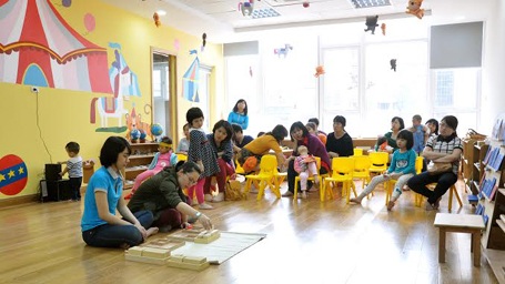 Không gian mở cho bé “chạm tay” vào thế giới