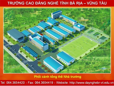 Trường Cao đẳng nghề tỉnh Bà Rịa Vũng Tàu thông báo tuyển sinh năm 2014 - 2 Trường Cao đẳng nghề tỉnh Bà Rịa Vũng Tàu thông báo tuyển sinh năm 2014