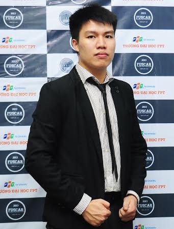 Bạn Bùi Hữu Phúc - sinh viên năm cuối Trường Đại học FPT.