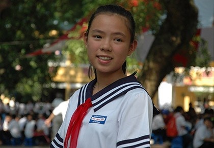 Em Phạm Phương Thảo, học sinh chuyên Toán được giải nhất cuộc thi viết thư quốc tế UPU lần thứ 43