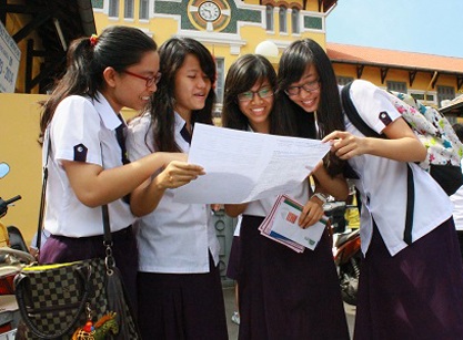 Đáp án chính thức các môn thi tốt nghiệp THPT 2014 - 1 Thí sinh cả nước vừa hoàn thành kỳ thi tốt nghiệp THPT 2014.