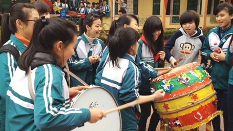 Học sinh Yên Bái háo hức tìm hiểu Chinh Phục Vũ Môn.