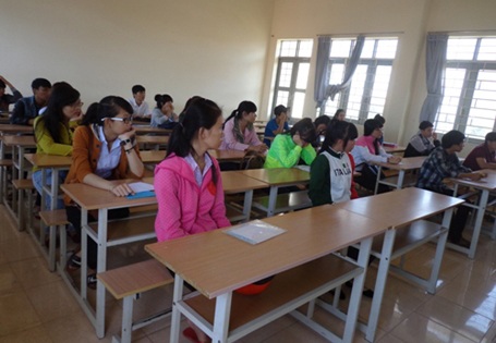 Kết thúc thi đại học đợt 1: 73 thí sinh bị xử lý kỷ luật - 4 Kỳ thi ȑại học đợt 1 diễn ra an toàn, nghiêm túc tại ĐH Tây Nguyên. (Ảnh: Trương Nguyễn)