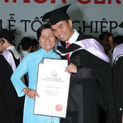 Cựu sinh viên chuyên ngành Kế toán ĐH RMIT Việt Nam Võ Hoàng Đức Long