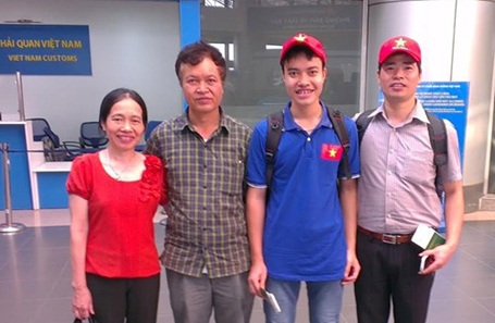 Giải thưởng của niềm đam mê Toán học - 1 Trần Hồng Quân (
