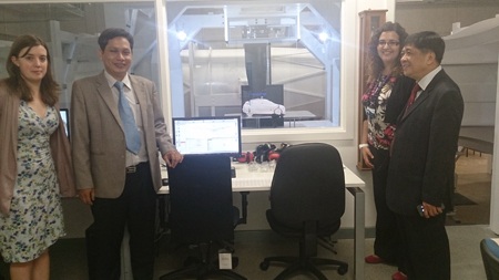 Lãnh đạo Viện NIIE và Đại học NTT thăm Đại học Coventry