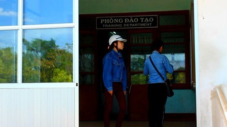 Nhiều sinh viên ĐH Quy Nhơn chi tiền triệu mua điểm - 1 Phòng đào tạo trường ĐH Quy Nhơn.