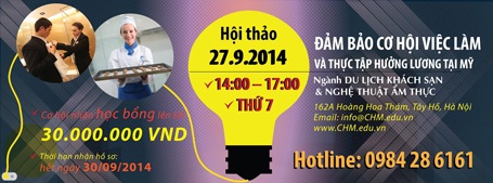 (Nguồn: Trường QT Du lịch & Khách sạn CitySmart)