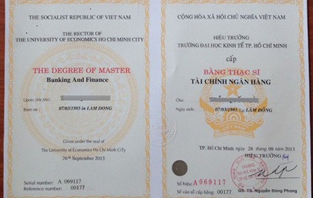Thâm nhập đường dây làm bằng giả siêu rẻ: Bằng tiến sĩ giá... 7 triệu đồng - 1 Bằng thạc sĩ giả được làm với giá 5 triệu đồng