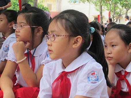 Học thêm vẫn là nỗi lo của phụ huynh và học sinh trong năm học mới. (Ảnh: Yến Anh)