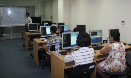 Một lớp học tại Trung tâm.