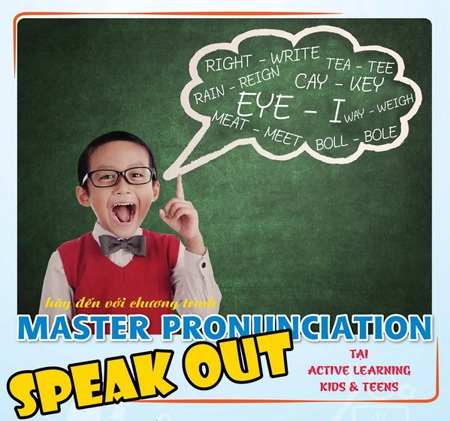 Luyện phát âm tại AMA với Master Pronunication và Speak Out