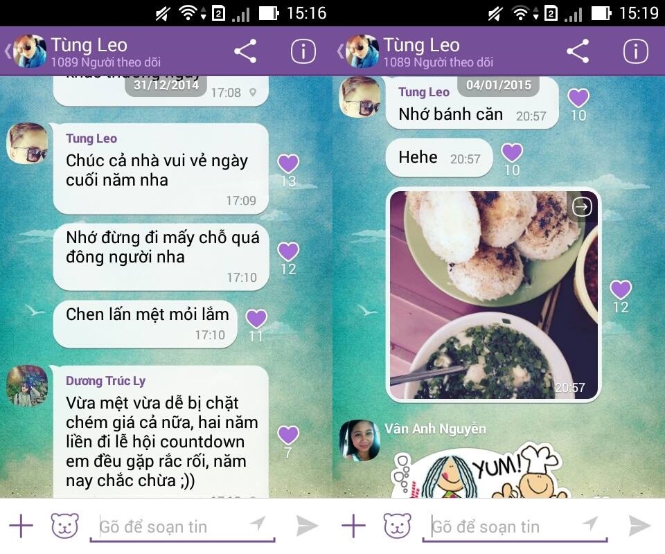 Viber tạo nên cơn sốt thông tin với chức năng Public Chats - 2 Tùng Leo chăm sóc rất kỹ cho Public
Chats của mình và được fans ủng hộ nhiệt tình