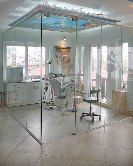 Phòng điều trị chuyên biệt với những thiết bị hiện đại