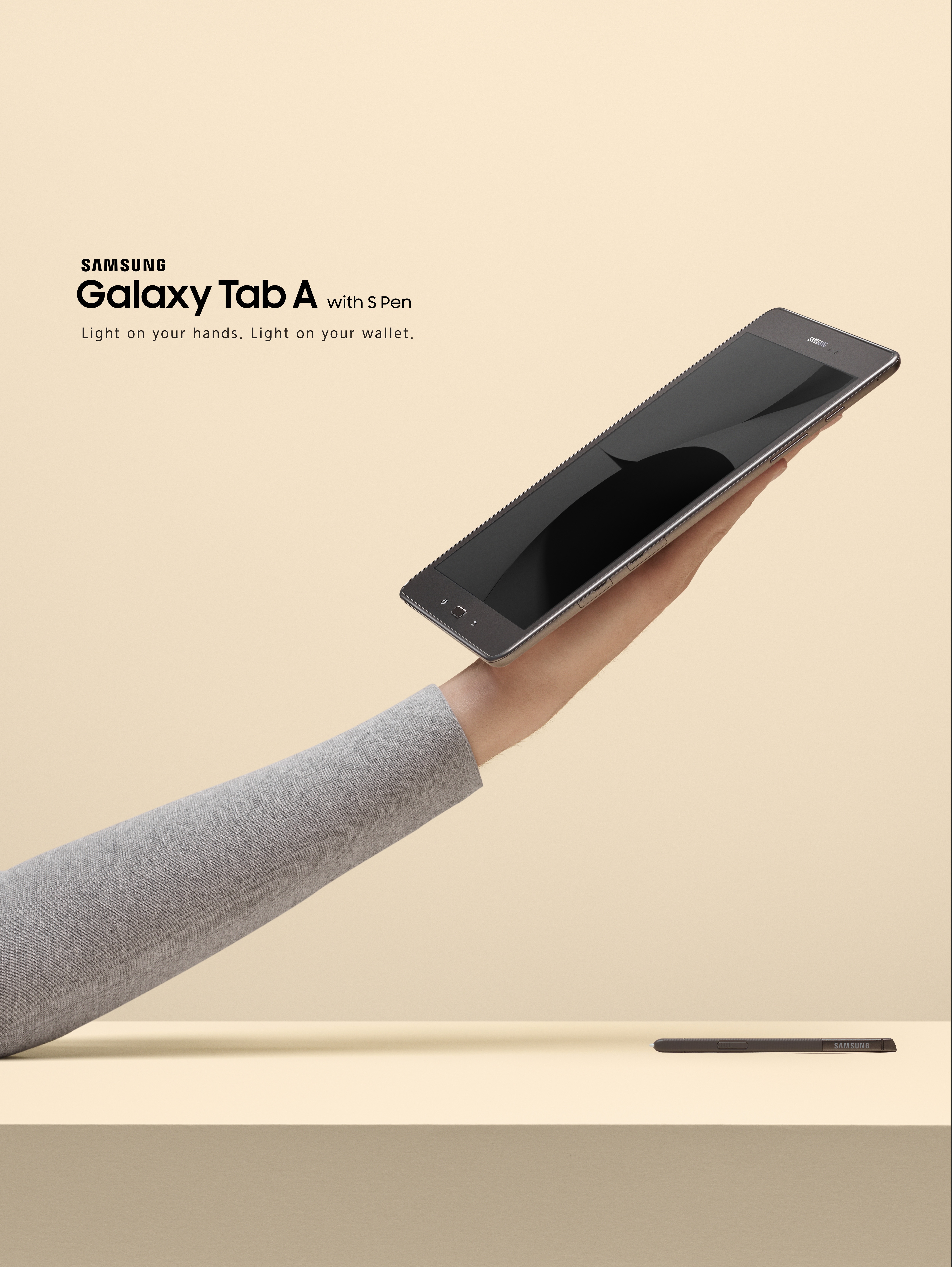 Galaxy Tab A - Máy tính bảng cho người trẻ năng động - 3 4 lệnh không chạm mang
đến cho người dùng những trải nghiệm chân thực và mượt mà