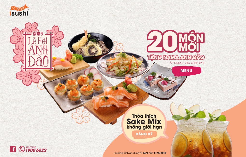 Giải mã 5 lý do khiến iSushi luôn “được lòng” fan đồ Nhật - 1 Giải mã 5 lý do khiến iSushi luôn “được lòng” fan đồ Nhật