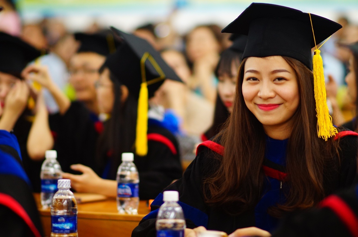 Sinh viên chương trình BBA (ĐH Lincoln) trong ngày lễ tốt nghiệp