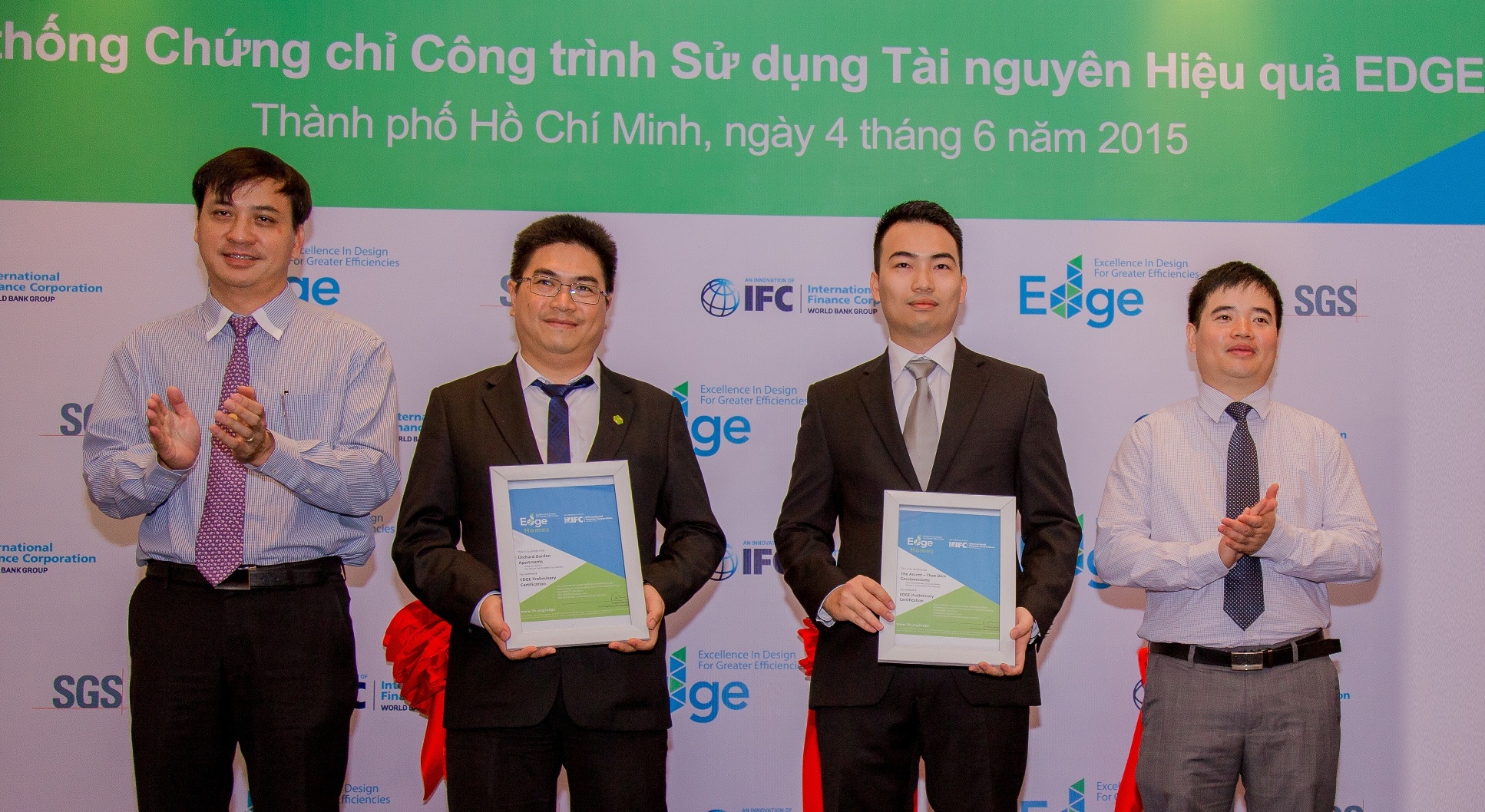 The Ascent - Thao Dien condominiums đạt chứng chỉ Edge của tổ chức tài chính quốc tế