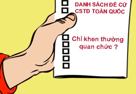 Một câu hỏi về danh hiệu CSTĐ toàn quốc? - 1 (Minh họa: Hồng Anh)