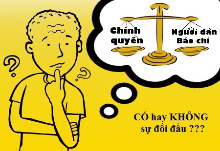 “Đối đầu” giữa chính quyền với người dân và báo chí? - 1 (Minh họa: Hồng Anh)