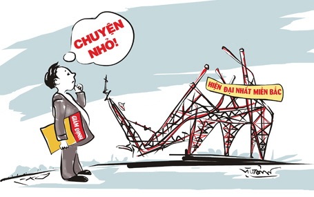 Nhỏ và lớn - 1 (Minh họa: Vũ Toản)