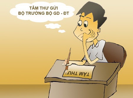 Qua một bức tâm thư - 1 (Minh họa: Ngọc Diệp)
