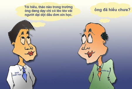 Hai nhà triết học gặp nhau - 1 Hai nhà triết học gặp nhau
