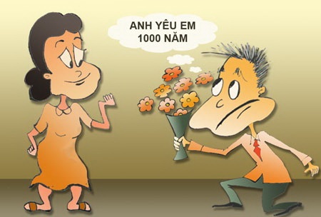Phụ nữ được yêu một trăm năm, một vạn năm, hay là...? - 1 (Minh họa: Ngọc Diệp)