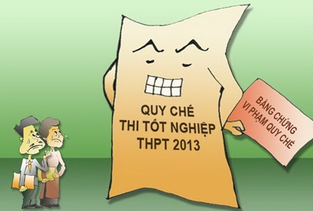 Bộ GD&ĐT có cố tình bưng bít thông tin gian lận thi cử? - 1 (Minh họa: Ngọc Diệp)