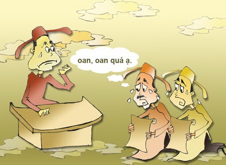 Đâu phải chúng thần ngụy biện! - 1 (Minh họa: Ngọc Diệp)