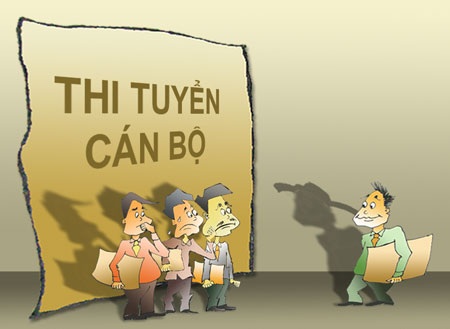 Xóa đi nỗi ám ảnh “quân xanh – quân đỏ” trong thi tuyển lãnh đạo? - 1 (Minh họa: Ngọc Diệp)