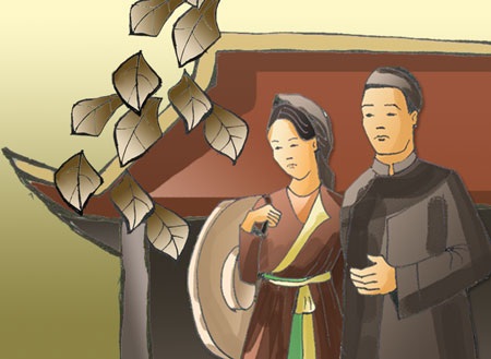 Bài thơ “Làng Quan họ” và ca khúc “Làng Quan họ quê tôi” - 1 (Minh họa: Ngọc Diệp)