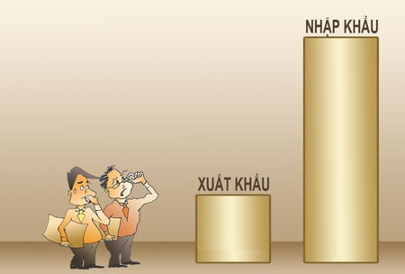 Nếu con số nhập siêu từ Trung Quốc biết nói? - 1 (Minh họa: Ngọc Diệp)