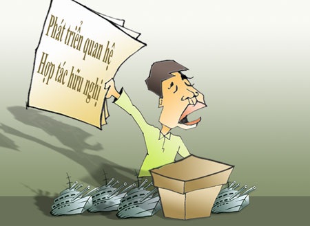 Tin Trung Quốc, khác gì “đổ thóc giống…”! - 1 (Minh họa: Ngọc Diệp)