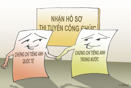 Tiếng Anh Tây bằng tiếng Anh ta - 1 (Minh họa: Ngọc Diệp)