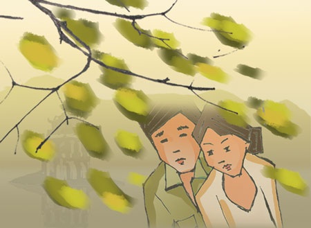 Hà Nội mùa vắng những cơn mưa - 1 (Minh họa: Ngọc Diệp)
